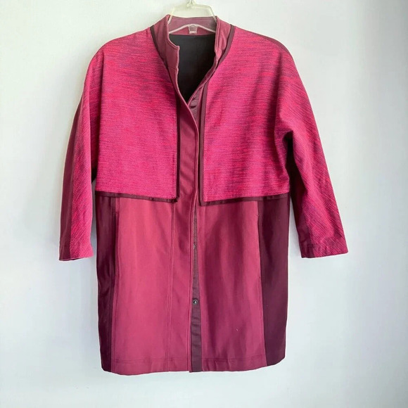 Lululemon Magenta Pink Cacoon Car Athleisure Jacket S